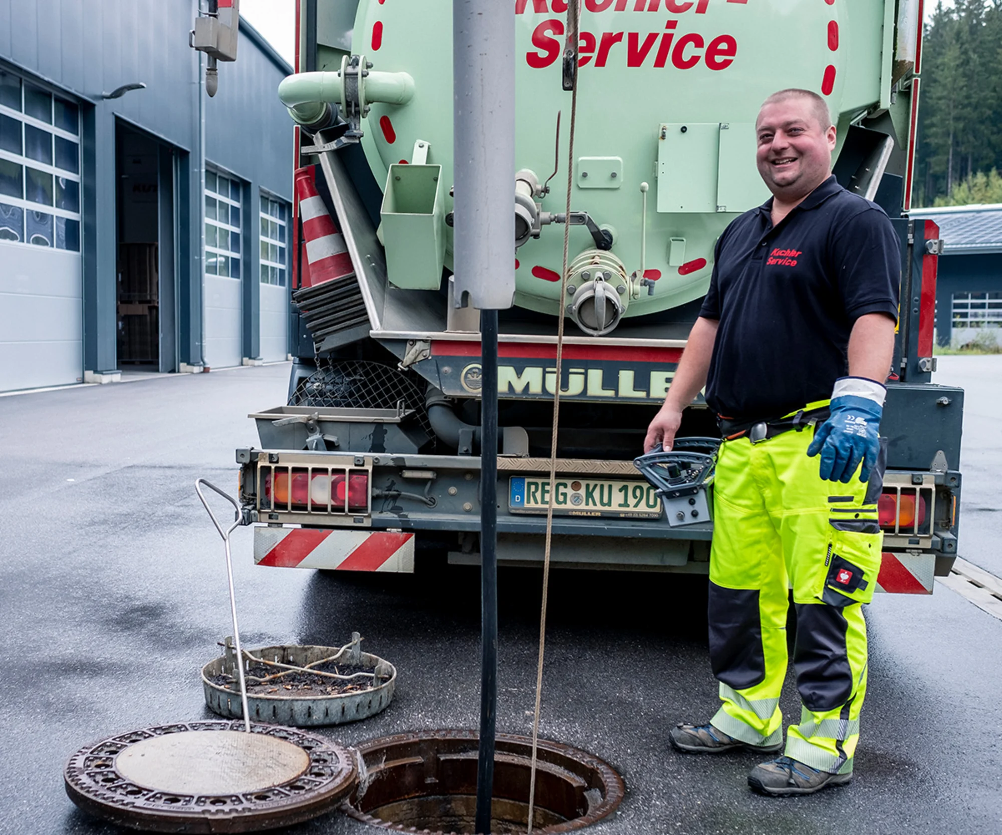 Rohrreinigung in Winzer bei verstopften Abflüssen